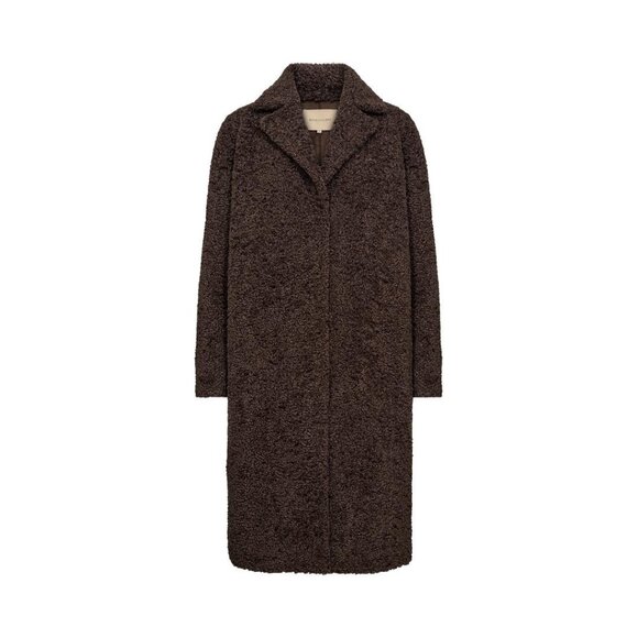 NWT SOYA CONCEPT MUKITE Chocolate Brown Teddy Jacket - Picture 8 of 10